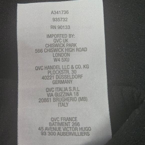 Linea by Louis Dell'Olio Crepe Gauze Pull-On Crop Pants Black Size XL - Picture 9 of 9